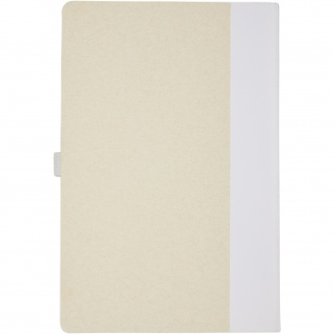 Logotrade promotional item image of: Dairy Dream A5 size reference recycled milk cartons notebook and ballpoint pen set