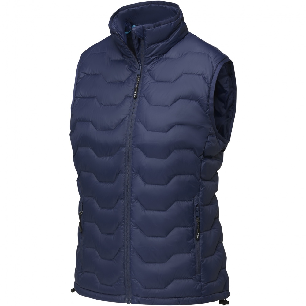 Logo trade promotional gifts picture of: Epidote women's GRS recycled insulated down bodywarmer