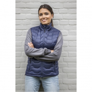 Logo trade promotional product photo of: Epidote women's GRS recycled insulated down bodywarmer