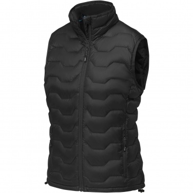Logo trade promotional giveaway photo of: Epidote women's GRS recycled insulated down bodywarmer