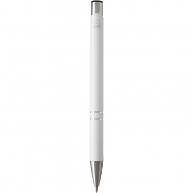 Logo trade promotional gifts image of: Moneta recycled aluminium ballpoint pen