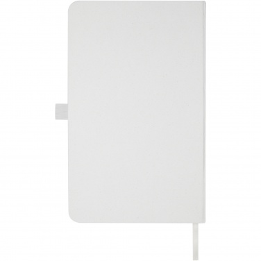 Logo trade promotional gifts image of: Fabianna crush paper hard cover notebook