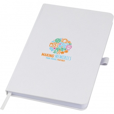Logotrade corporate gift image of: Fabianna crush paper hard cover notebook