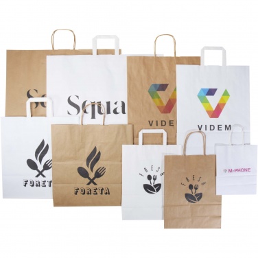 Logo trade business gift photo of: Kraft paper bags sample box