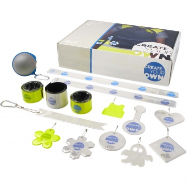 Logo trade promotional gifts image of: Reflective products sample box