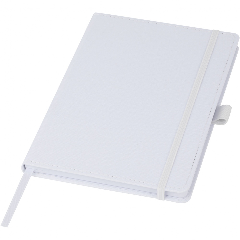 Logo trade promotional merchandise image of: Thalaasa ocean-bound plastic hardcover notebook
