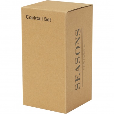 Logo trade promotional merchandise image of: Gaudie recycled stainless steel cocktail shaker