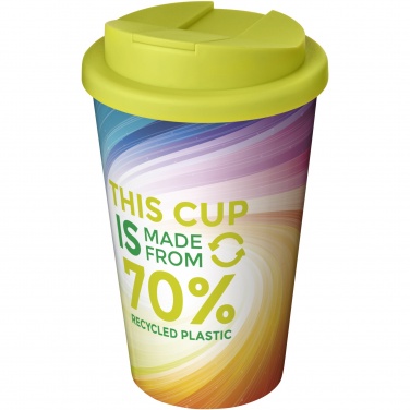Logo trade promotional merchandise photo of: Brite-Americano® Eco 350 ml spill-proof insulated tumbler