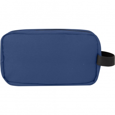 Logo trade promotional merchandise image of: Joey GRS recycled canvas travel accessory pouch bag 3.5L