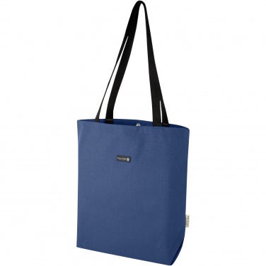 Logo trade promotional giveaway photo of: Joey GRS recycled canvas versatile tote bag 14L