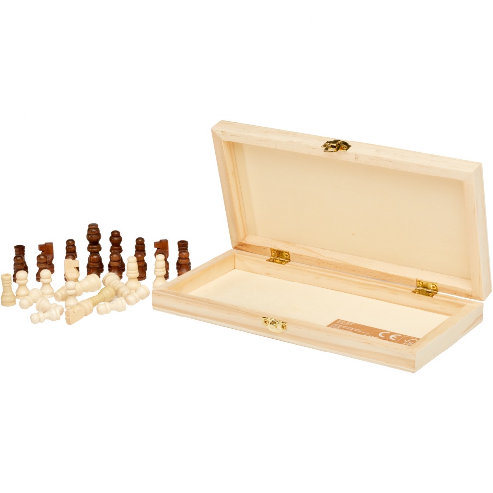 Logo trade promotional product photo of: King wooden chess set