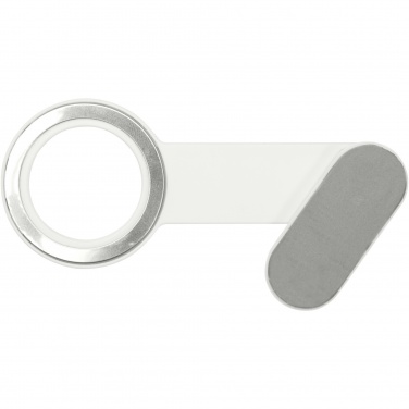 Logo trade promotional giveaways picture of: Hook recycled plastic desktop phone holder