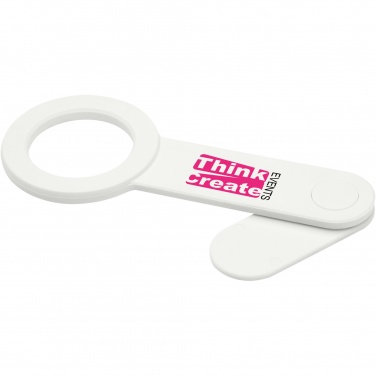 Logotrade advertising product image of: Hook recycled plastic desktop phone holder