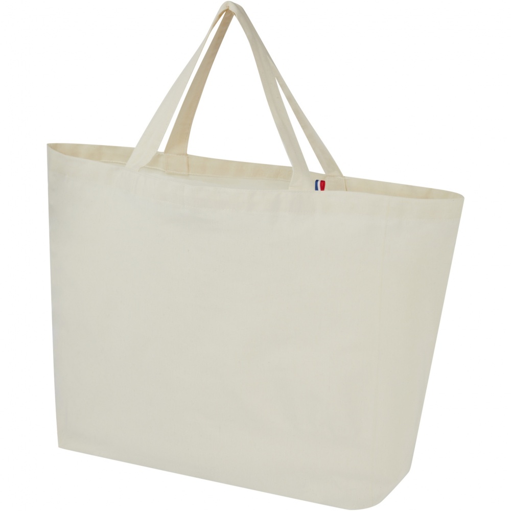 Logo trade promotional product photo of: Cannes 200 g/m2 recycled shopper tote bag 10L