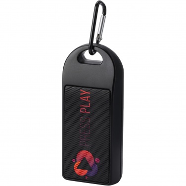 Logotrade promotional gift image of: Omni 3W IPX4 RCS recycled plastic Bluetooth® speaker