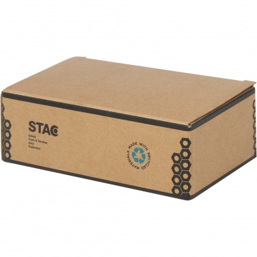 Logo trade promotional gifts image of: Octo 8-in-1 RCS recycled plastic screwdriver set with torch