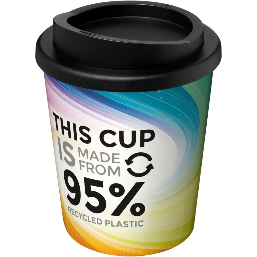 Logotrade promotional giveaway picture of: Brite-Americano® Espresso Recycled 250 ml insulated tumbler