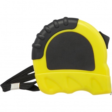 Logo trade promotional giveaways image of: Rule 5-metre RCS recycled plastic measuring tape