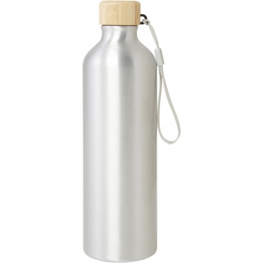 Logo trade corporate gifts image of: Malpeza 770 ml RCS certified recycled aluminium water bottle