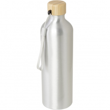 Logo trade promotional merchandise photo of: Malpeza 770 ml RCS certified recycled aluminium water bottle