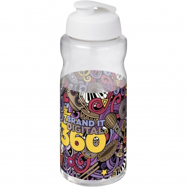 Logo trade corporate gift photo of: H2O Active® Big Base 1 litre flip lid sport bottle