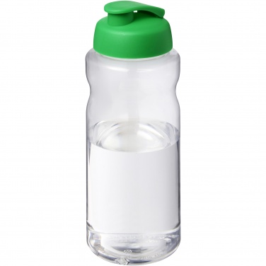 Logotrade advertising products photo of: H2O Active® Big Base 1 litre flip lid sport bottle