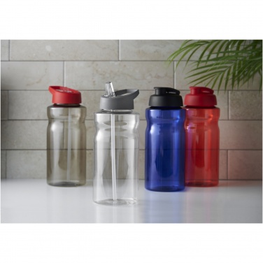 Logo trade promotional giveaways image of: H2O Active® Eco Big Base 1 litre flip lid sport bottle