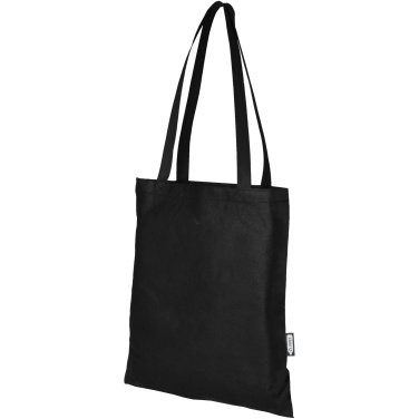 Logo trade corporate gifts picture of: Zeus GRS recycled non-woven convention tote bag 6L