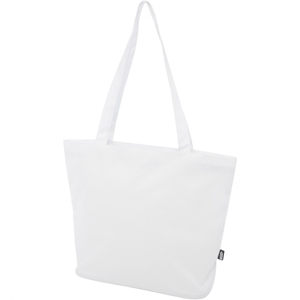 Logotrade promotional product picture of: Panama GRS recycled zippered tote bag 20L