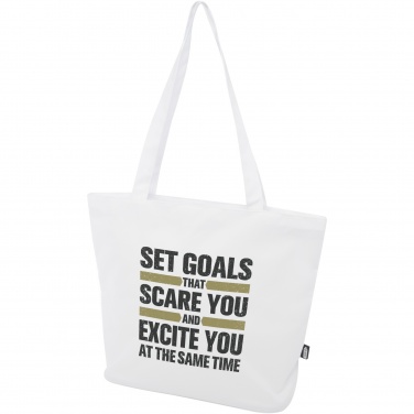 Logotrade business gift image of: Panama GRS recycled zippered tote bag 20L