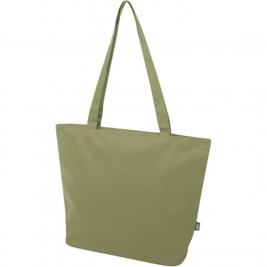 Logotrade promotional item image of: Panama GRS recycled zippered tote bag 20L