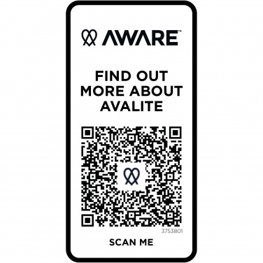 Logo trade promotional gifts image of: Avalite short sleeve unisex Aware™ recycled t-shirt