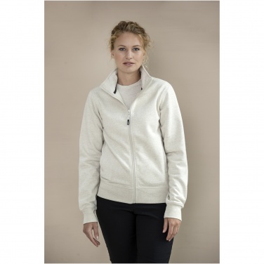 Logo trade business gifts image of: Galena unisex Aware™ recycled full zip sweater