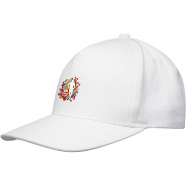 Logo trade promotional gift photo of: Onyx 5 panel Aware™ recycled cap