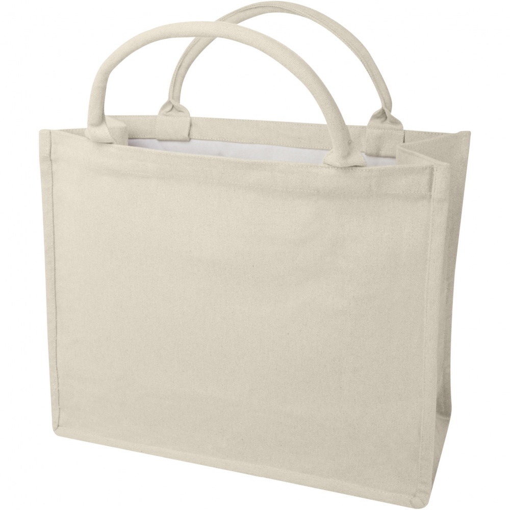 Logo trade promotional giveaway photo of: Page 500 g/m² Aware™ recycled book tote bag