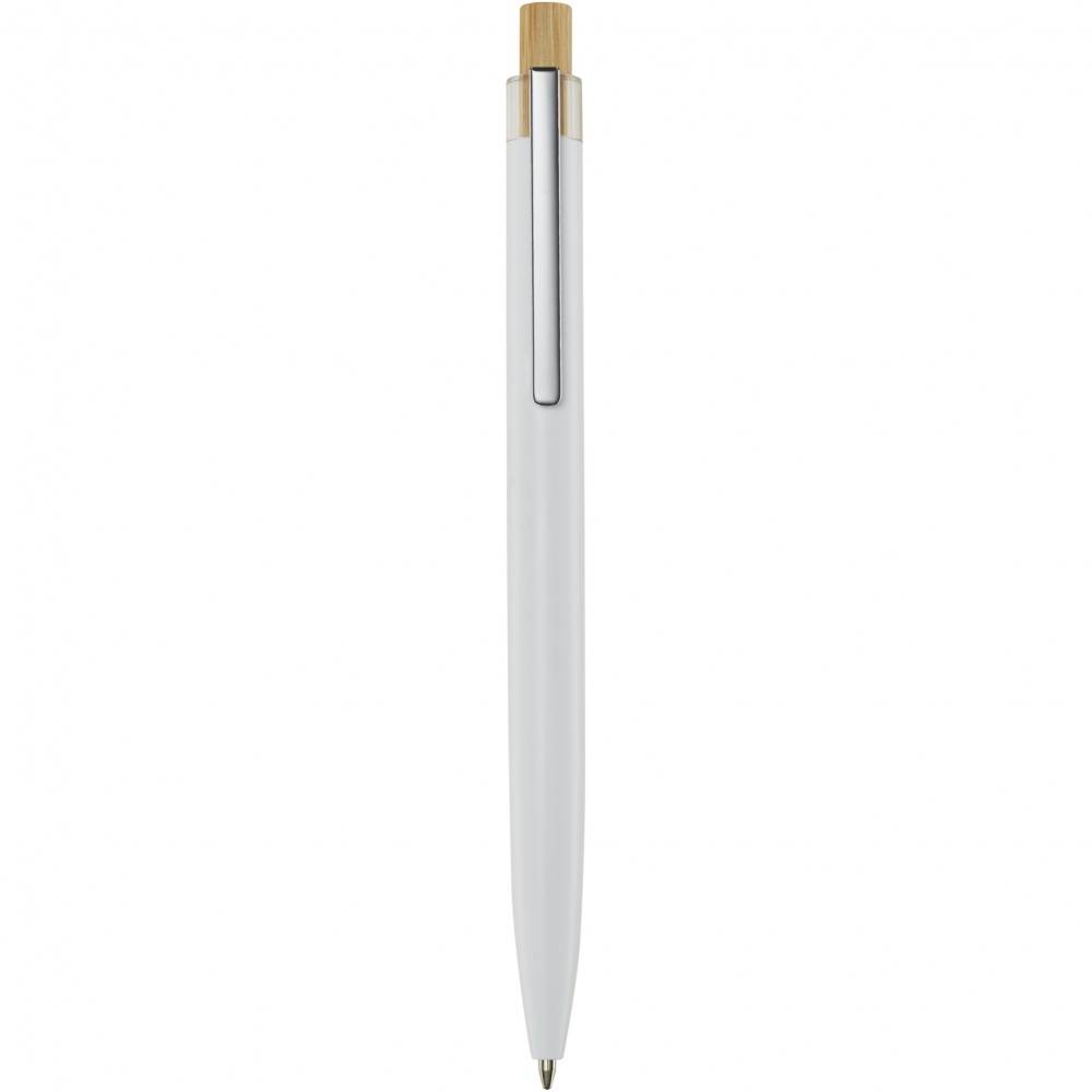Logotrade promotional gift picture of: Nooshin recycled aluminium ballpoint pen  (blue ink)
