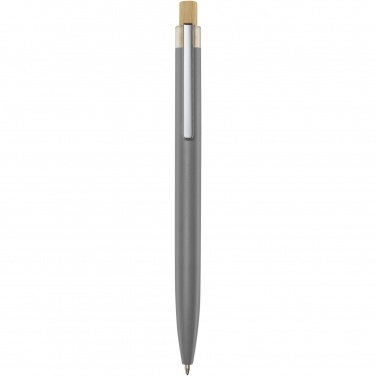 Logo trade promotional gift photo of: Nooshin recycled aluminium ballpoint pen  (blue ink)