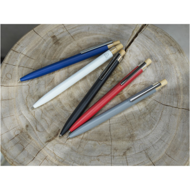 Logotrade corporate gift picture of: Nooshin recycled aluminium ballpoint pen (black ink)