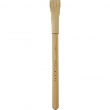 Logotrade promotional giveaways photo of: Seniko bamboo inkless pen