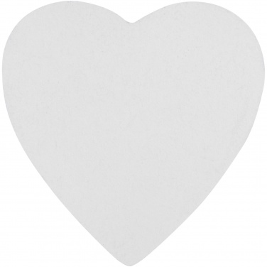 Logo trade advertising products picture of: Sticky-Mate® heart-shaped recycled sticky notes
