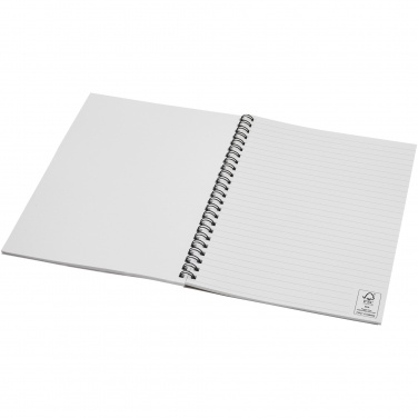 Logo trade promotional merchandise photo of: Desk-Mate® A5 colour spiral notebook