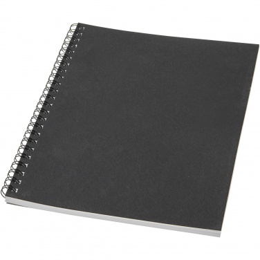 Logo trade promotional items image of: Desk-Mate® A5 colour spiral notebook