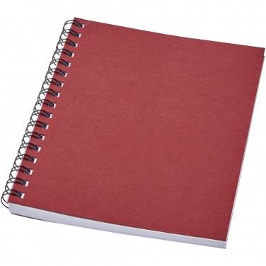 Logo trade advertising product photo of: Desk-Mate® A6 colour spiral notebook