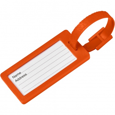 Logo trade promotional gifts image of: River recycled window luggage tag