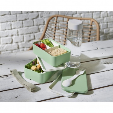 Logotrade advertising product picture of: MIYO Renew double layer lunch box