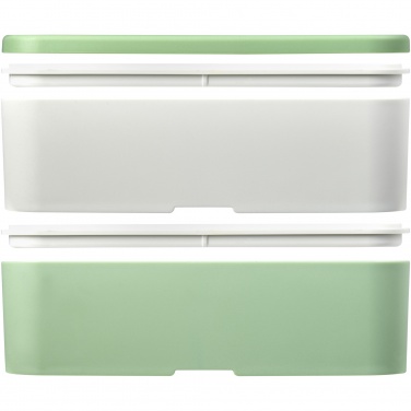 Logotrade promotional product picture of: MIYO Renew double layer lunch box