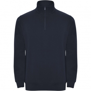 Logo trade promotional giveaways picture of: Aneto quarter zip sweater