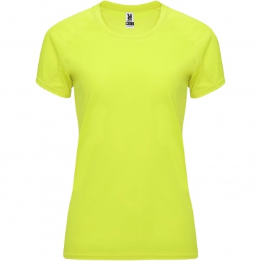 Logo trade promotional merchandise image of: Bahrain short sleeve women's sports t-shirt
