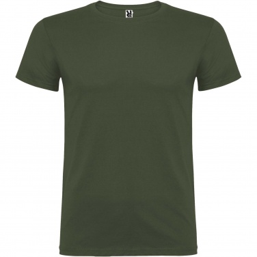 Logo trade promotional giveaways image of: Beagle short sleeve men's t-shirt