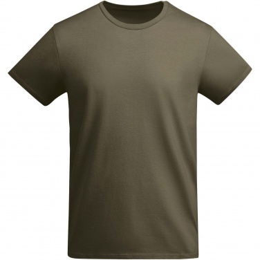 Logo trade promotional giveaways image of: Breda short sleeve men's t-shirt